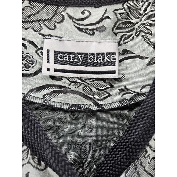 Carly Blake Womens Blazer Multi-Color Size 32in From Pit To Pit Button Pockets - Picture 6 of 12